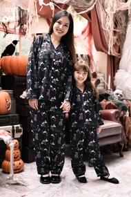 Sunnysideup - ชุดนอน Villians Black Sleepwear