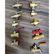 Brass Stopcock/Valve & Aluminum stopcock
