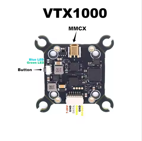 B-CUBE 5.8G VTX 800 1000 1600 2500mW 48CH Input Voltage Video Transmitter Power 25 1000mW For Long R