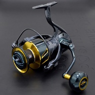 Smooth Casting Saltwater Fishing Aluminum Frame & Spool 55LBs Drag Spinning Reel