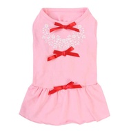 PETSINN Dress - Ribbon &amp; Flower (Pink) (Large) (35cm)