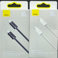 Baseus 2PCS/BOX SIMPLE WISDOM USB-C DATA CABLE, 40W, 5A, 1.5M 100w