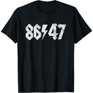 8647 Sarcastic Retro Vintage 80S Style 86 47 Rock 8647 T-Shirt