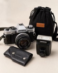 Olympus OM-G 菲林相機連鏡頭閃光燈