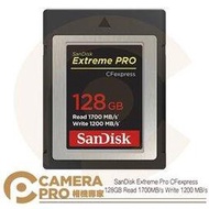 ◎相機專家◎ SanDisk Extreme Pro CFexpress Type B 128GB 128G 讀1700MB/s 公司貨