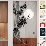 Chinese Style Door Curtain for Kitchen Half Height Doorway Curtain Toilet Feng Shui Curtain Small Customize Door Curtain Japanese Style Partition Curtain