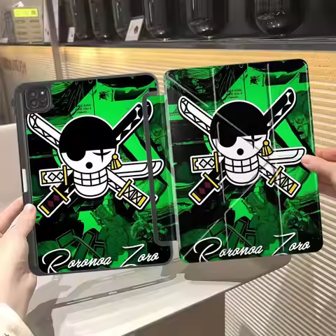 Anime OneS P-ieceS Tablet Case For iPad Mini 6 7 Pro 2025 Air 4 5 M3 M2 1 2 M4 11inch Pro 11th 10th 