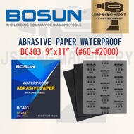 BOSUN Abrasive Paper Waterproof  | Wet Dry Abrasive Sandpaper