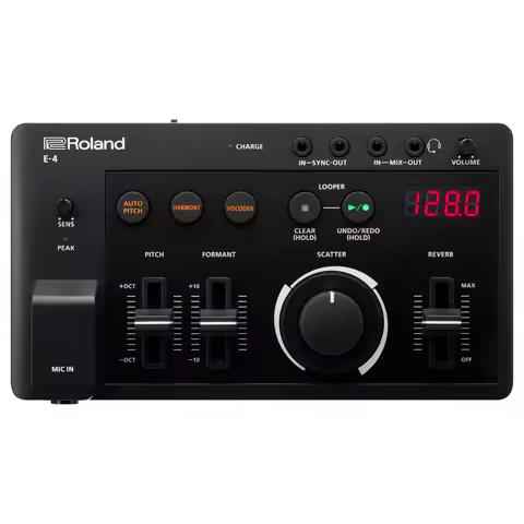 Roland E-4 VOICE TWEAKER Vocal performance tool with powerful voice transformer effects