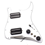 HH 2 Blade Electric Guitar Pickguard Pickup Coil Humbucker Loaded Prewired Pickguard Pickup