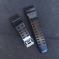 CASIO G - SHOCK GA - 100CF ( Original PART REPLACEMENT STRAP BLACK GLOSSY)