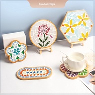 Mosaic coaster creative craft coasters diy coaster personalised coaster pot coaster wood coaster cup