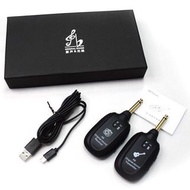 Alnicov Wireless Guitar System 20Hz-20kHz UHF Wireless Guitar Transmitter Receiver for Electric Guit