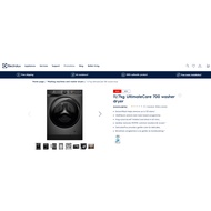 ELECTROLUX NEW 11/7kg UltimateCare 700 Front Load washer dryer EWW1143R7SC SensorWash,IntelliQuick,S