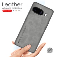 For Google Pixel 9a Sheepskin Leather Case Google Pixel 9A Pixel 9a  Pixel 9 a Soft Frame Schockproo