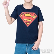 DOSH BOYS T-SHIRTS SUPERMAN เสื้อยืดคอกลมเด็กชาย DSBT5129-NV