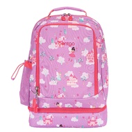 Kids 2-in-1 Backpack & Insulated Lunch Bag - Durable 16” Backpack & Lunch Container in Unique Prints