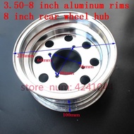 【Pivot Shop】 Motorcycle Bike Front Or Rear 8 Inch Wheel Hub 8 Rims Kit For Monkey Motorcycle Aluminu