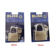 Bliss Heavy Duty Security Padlock 40mm/ 50mm