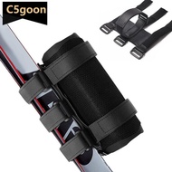 C5GOON Multi-Function Bicycle Speaker Strap Water Bottle Holder with Self-Adjusting Hook and Loop Bi
