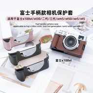 Fuji X100VI Handle Protective Case X100VI Camera Bag X100VI Base with Shoulder Strap Accessories