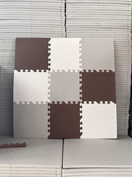 Set 10 20 Thảm xốp lót sàn 30×30 cm dày 2cm có viền (hàng Vn xuất Nhật)