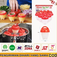 Best BOILER EGG MOLD SILICONE CONTAINER EGG BOILING CONTAINER CONTAINS 6 PCS EGG BOILER