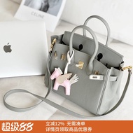 Luxury Platinum Style Togo Leather Genuine Handbag