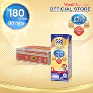 เอส-26 โกลด์ นม uht เด็ก มีสฟิงโกไมอีลิน สูตร 4 1 ลัง 36 กล่อง (S-26 Gold UHT Formula 4 1 case - 36 