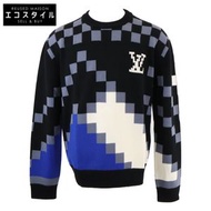 路易威登 [全新/國內授權/2011年製造] RM231M ZLL HON20W LV 費爾島圖案針織毛衣/S
