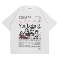 RSVLT - AZUMANGA DAIOH T-SHIRT ANIME VINTAGE COMBED PREMIUM 24s UNISEX