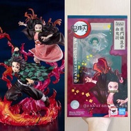 $465一個 全新現貨 Bandai 萬代 Figuarts ZERO 鬼滅之刃 劇場版 無限列車篇 編 竈門炭治郎 全集中 ver. 竈門禰豆子 彌豆子 血鬼術ver. 爆血 兄妹 PVC 人型比例