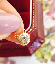 日本製 Tiffany同款-30分真鑽泡泡項鍊 重金包鑲