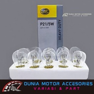 Hella P21W Large 24V K2 Bulb 5W [Leg 2]