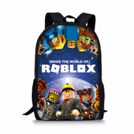 กระเป๋านักเรียนโรบอกซ์ กระเป๋าRobloxใส่หนังสือเรียนได้ ใส่เสื้อผ้าไปแคมป์ได้ ภายในจุของได้เยอะ เด็กๆชอบโรบอกซ์ Robloxที่เด็กๆต้องการ