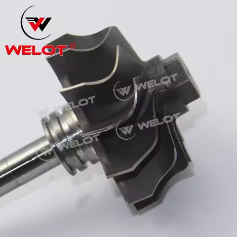 715843 Turbo Shaft Wheel 715924 Turbine Wheel 731320 For Hyundai H-1 / Starex Engine D4BH 4D56 TCi 1