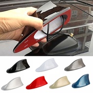 【100%authentic】 Car Decoration Shark Fin Antenna With Signal For Radio Antenna Roof Tail Antenna Free Punching