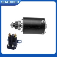 Starter & Relay For John Deere 92H 107H L111 L120 D125 D130 D140 D155 D160 D170 Z235 Z335E Z335M Z31