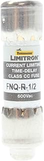 Cooper Bussmann FNQ-R-1/2 Limitron Class CC Time-Delay Fuse, 1/2-Amp, 600-Volts