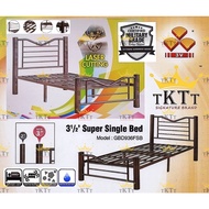TKTT 3V Giant Bedford Super Single Size Bed Frame With Super Strong Base 3.5Ft Super Single Divan Ka
