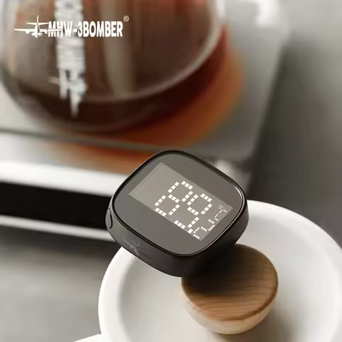 MHW-3BOMBER Digital Instant Read Coffee Thermometer for Latte Art Pen Milk Frothing Pitcher Chic Hom