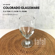 Colorado 300 Water Goblet Glass Cup ML of 1