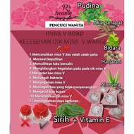 SABUN MISS V WANGI/ MISS V SOAP /PENCUCI WANITA
