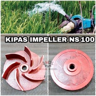 NS100 Irrigation Pump Impeller Fan 4INCH LEAF 6 NS 100