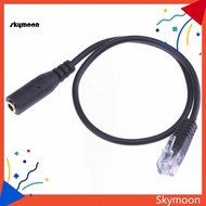 Skym* 20cm 35mm OMTP Smartphone Headset to 4P4C RJ9/RJ10 Phone Adapter Cable Cord