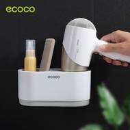 ECOCO Multifunctional Hair Dryer Holder - Hair Dryer Holder, Comb Holder, Toothbrush Holder, Toothpa
