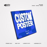 [ Square ] CUSTOM POSTER FRAME 20X20 30X30 60X60
