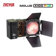 ZHIYUN MOLUS X100 RGB Professional Pocket Photography Video Light Portable Handheld Lighting for Out
