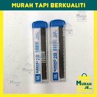 Buncho Hi-Polymer 0.5MM 2B Pencil Lead [1pc] / Led Pensel 0.5MM Buncho Hi-Polymer 2B