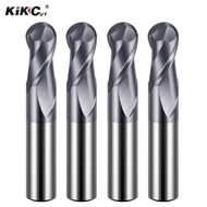 1PC HRC58 2 Flutes Ball End Mill Coating Carbide Ball End Milling Cutter CNC Milling CuttingTools